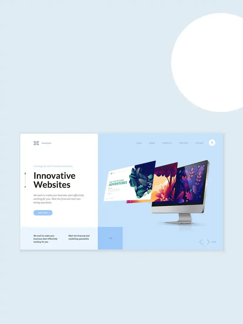 Web design services