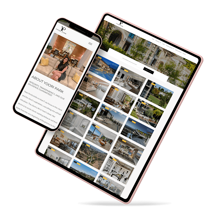 Yoori Park web design showcase